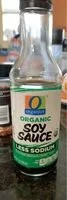 Mängden socker i Organic Soy Sauce