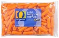 Mängden socker i Organic peeled baby-cut carrots