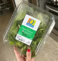Mängden socker i Organic baby lettuce
