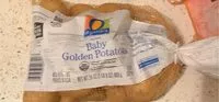 Mängden socker i Organic baby golden potatoes