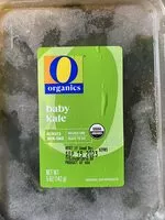 Mängden socker i Organic Baby Kale