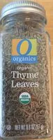 Mängden socker i Organic Thyme Leaves