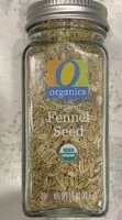 Mängden socker i Organic Fennel Seed