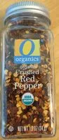 Mängden socker i Organic Crushed Red Pepper