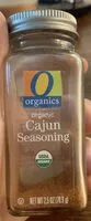 Mängden socker i Organics cajun seasoning