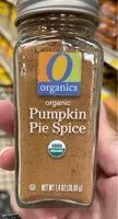 Mängden socker i Pumpkin pie spice