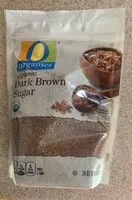 Mängden socker i Organic dark brown sugar