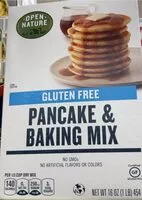 Mängden socker i Gluten Free Pancake & Baking Mix