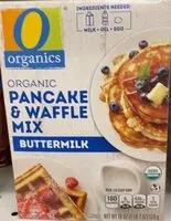 Mängden socker i Organic Buttermilk Pancake & Waffle Mix