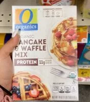 Mängden socker i Organic Pancake and Waffle Mix