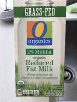 Mängden socker i Organic reduced fat milk