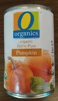 Mängden socker i Organic 100% pure pumpkin
