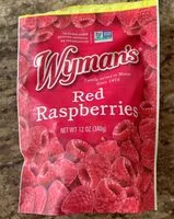 Mängden socker i Red rasberries