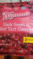 Mängden socker i Dark sweet and red tart cherries