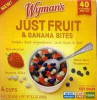 Mängden socker i Just Fruit & banana bites