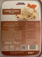 Mängden socker i “I grandi classici” Malaga