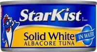 Mängden socker i Solid white albacore tuna in water