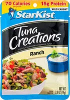 Mängden socker i Tuna creations ranch pouch