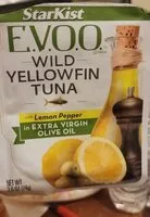 Mängden socker i Wild yellowfin tuna