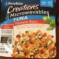 Mängden socker i Creations Microwavables Tuna Tomato Basil
