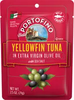 Mängden socker i Portofino yellowfin tuna in extra virgin olive oil