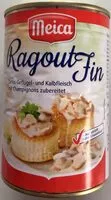 Mängden socker i Ragout Fin