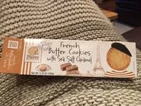 Socker och näringsämnen i Pierre biscuitterie