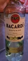 Mängden socker i Bacardi Superior White Rum