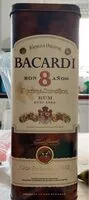 Mängden socker i Bacardi