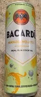 Mängden socker i Bacardi mango mojito
