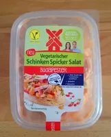 Mängden socker i Vegetarischer Schinken Spicker Salat Budapester