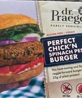 Mängden socker i Chick’n Spinach Pesto Burger