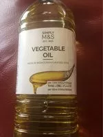 Mängden socker i Vegetal oil