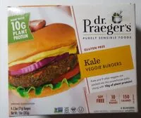 Mängden socker i Kale veggie burgers