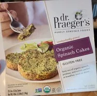 Mängden socker i Dr Prager's organic spinach cakes