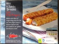Mängden socker i Cod Fish Fingers