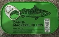 Mängden socker i Danish Mackerel Fillets