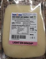 Mängden socker i Queso havarti light madurado danés