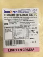 Mängden socker i Queso havarti light madurado danés