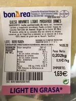 Mängden socker i Queso havarti light madurado danés