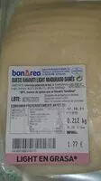 Mängden socker i Queso havarti light madurado danés