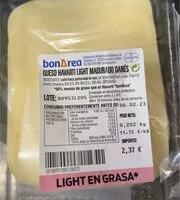 Mängden socker i Queso havarti light
