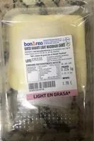 Mängden socker i Queso havarti light madurado danés