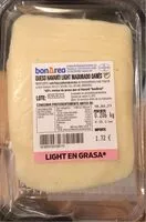 Mängden socker i Queso havarti light madurado danés