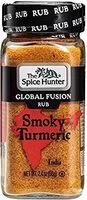 Mängden socker i Spice hunter global fusion rub smoky turmeric
