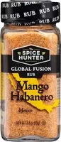 Mängden socker i The spice hunter mango habanero global fusion rub