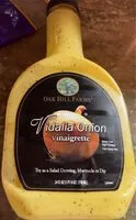 Mängden socker i Vidalia onion vinaigrette