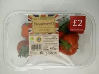 Mängden socker i British strawberries