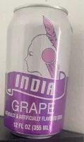 Mängden socker i Grape soda