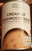 Mängden socker i Cream of mushroom soup